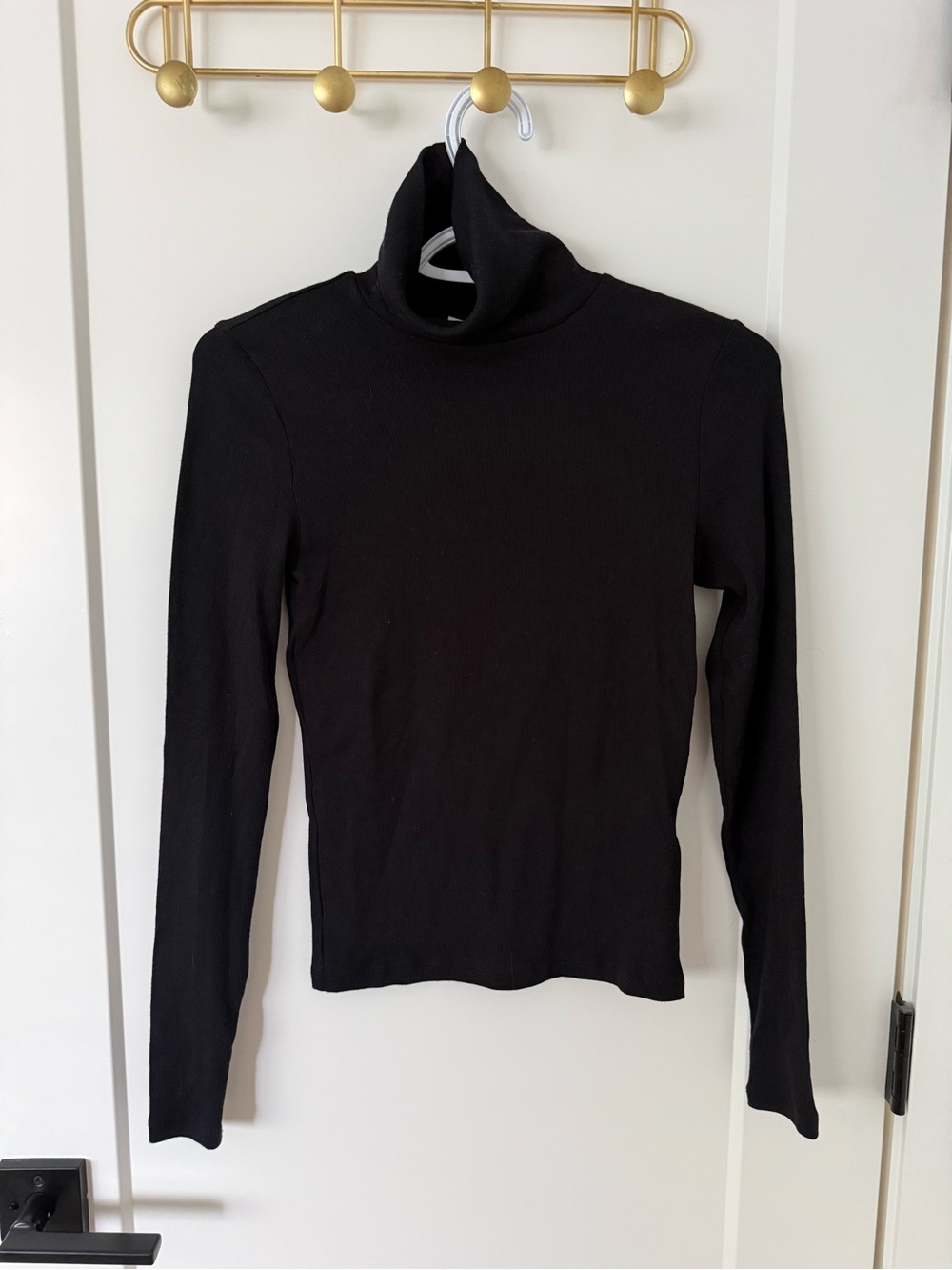 Aritzia TNA Homestretch Turtleneck Long Sleeve Top